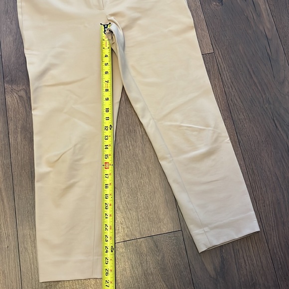 White House Black Market slim ankle pant tan size 10 - Picture 4 of 6
